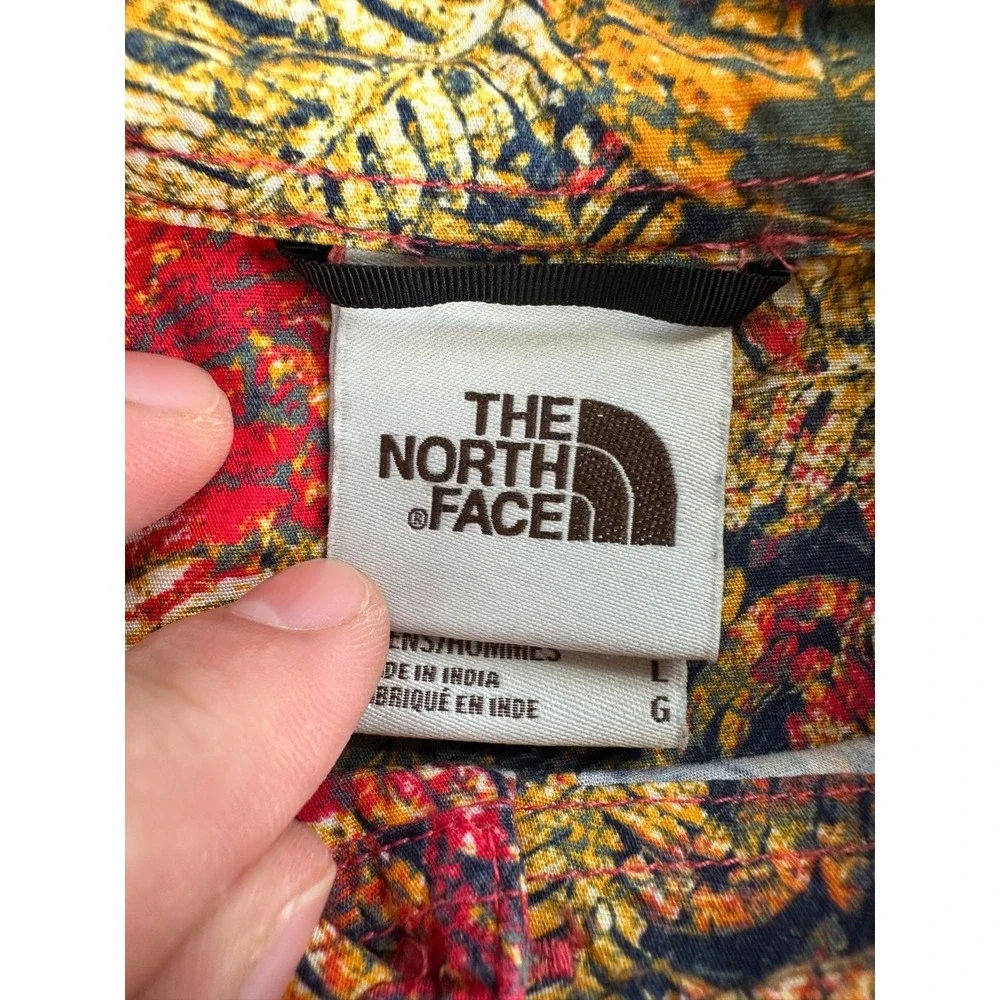 The North Face Baytrail Shirt Mens Large Multi Pattern Standard Fit‎ Button Up